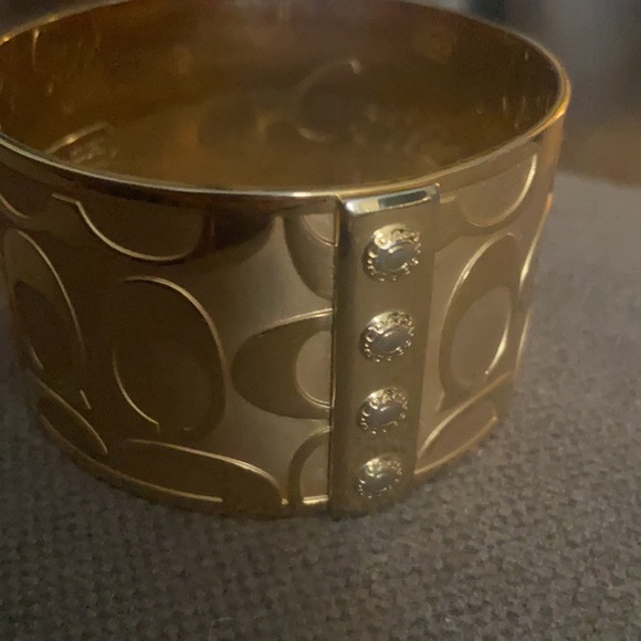 Coach logo 1.5” wide bangle. - Picture 9 of 9